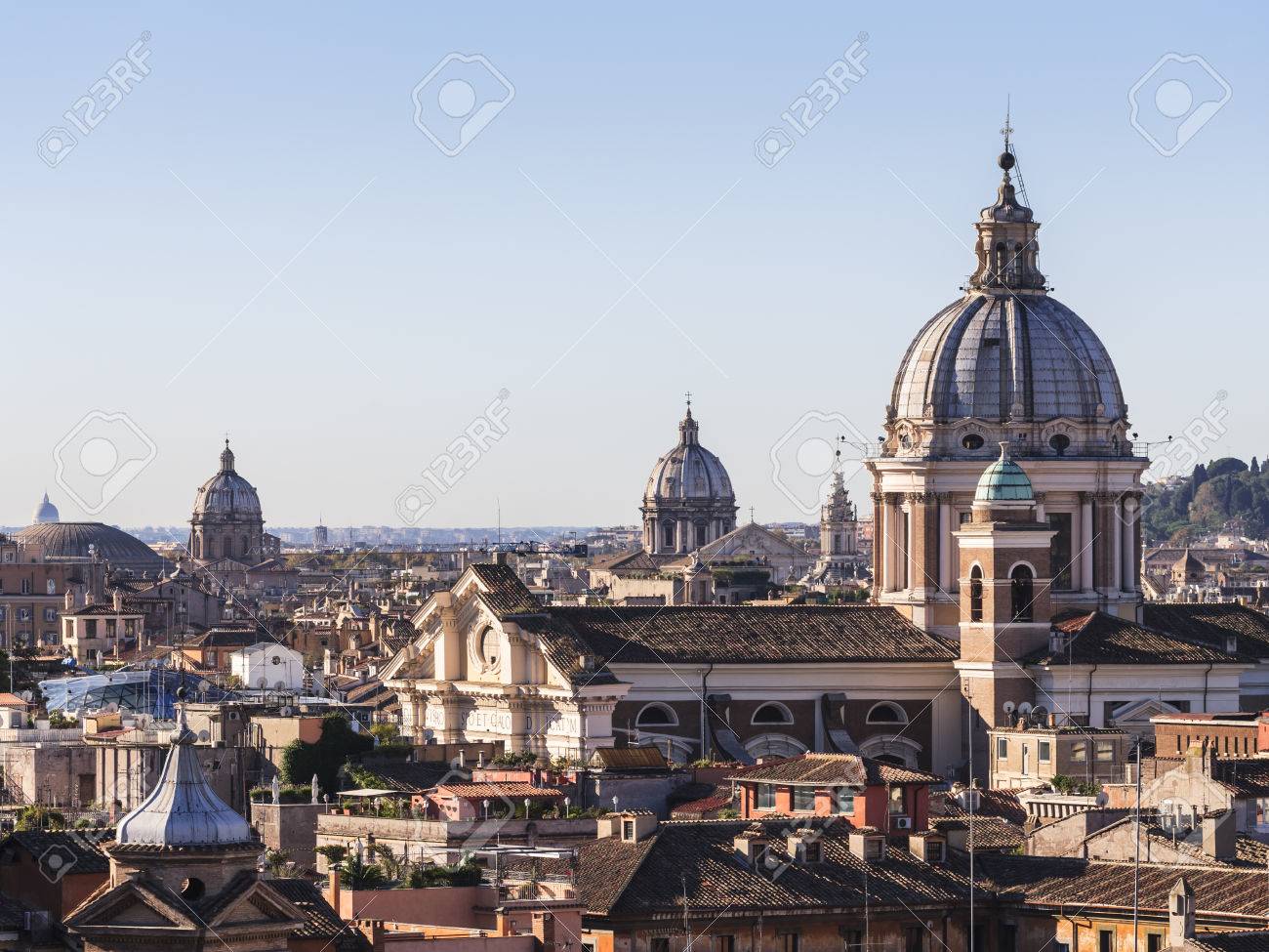 イタリアの首都 ローマの町並み の写真素材 画像素材 Image