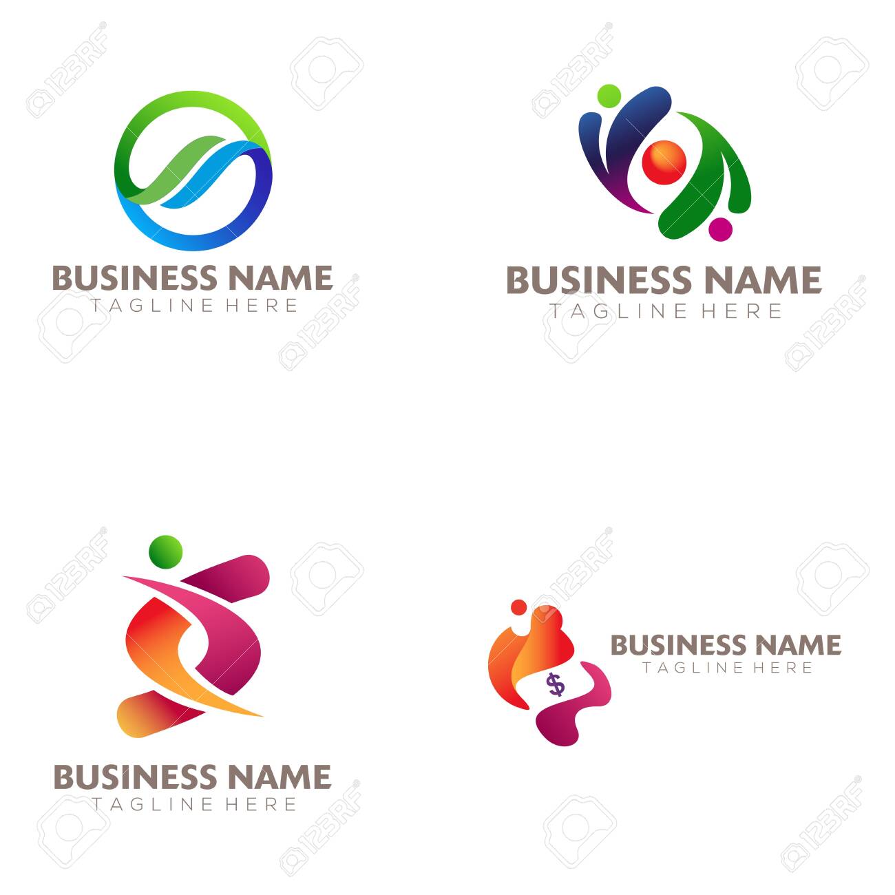 Crowd Funding And Money Logo Suitable For Your Business Company And Personal Branding Royalty Free Cliparts Vectors And Stock Illustration Image 121339845