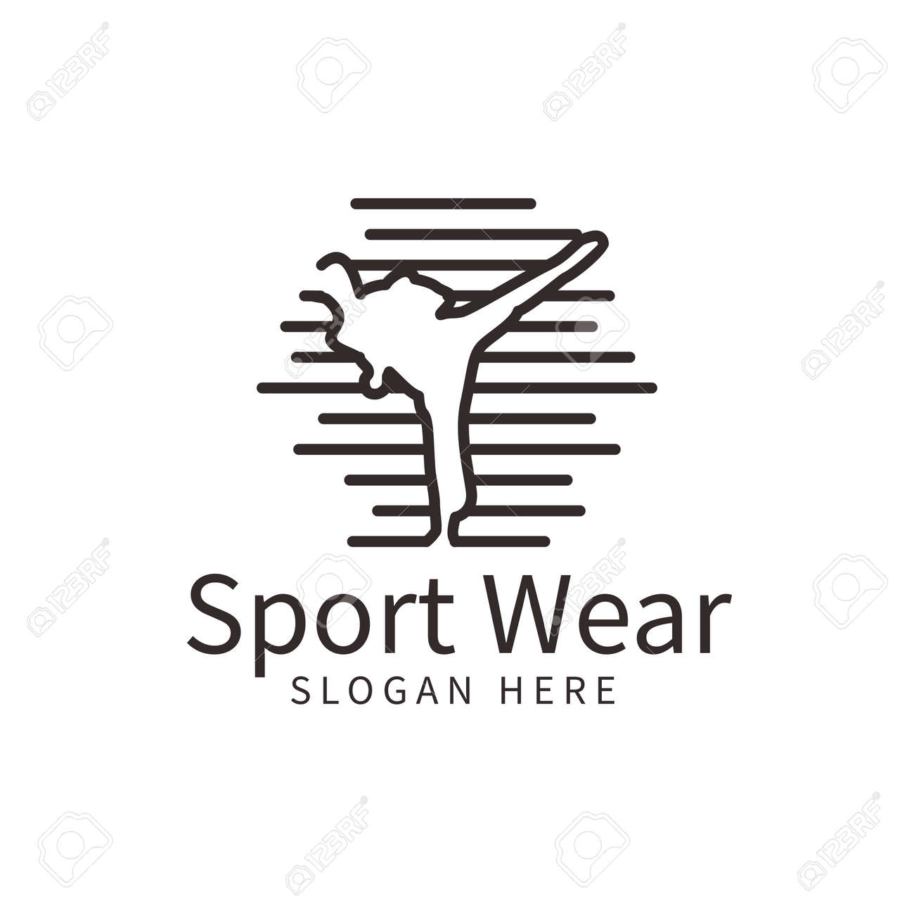 sportbekleidung logo