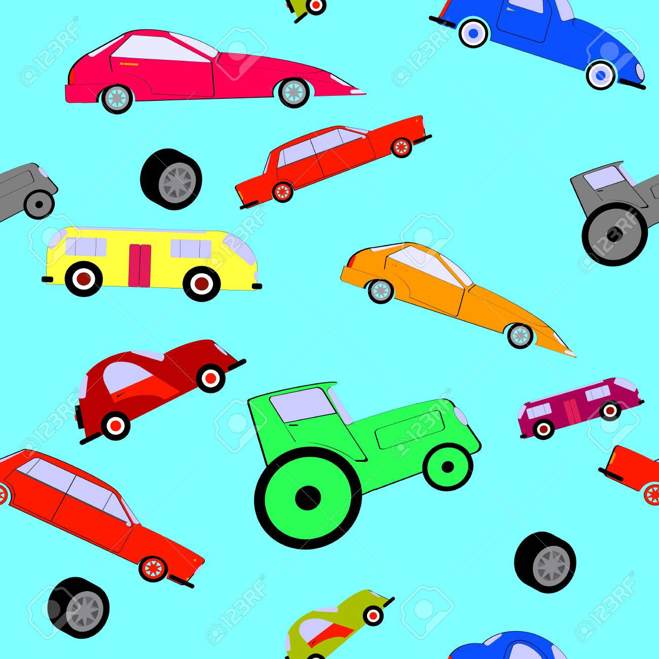 Sur Transparent Colorées Jouet Voiture Bleu Fond T1JFKcl3
