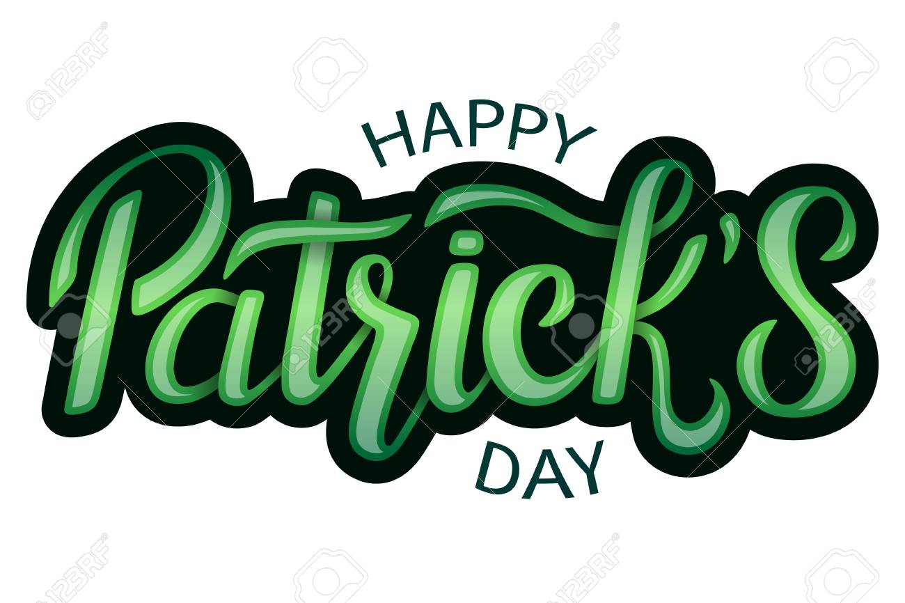 ベクターイラスト ハッピーセントパトリックの日の手書きの緑のエレガントなモダンなレタリングエンブレム のイラスト素材 ベクタ Image ベクターイラスト ハッピーセントパトリックの日の手書きの緑のエレガントなモダンなレタリングエンブレム のイラスト素材 ベクタ Image