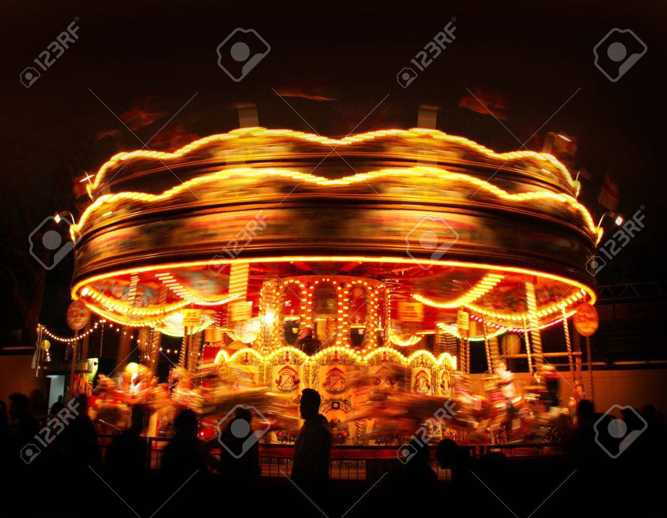 carousel night light spinning lamp