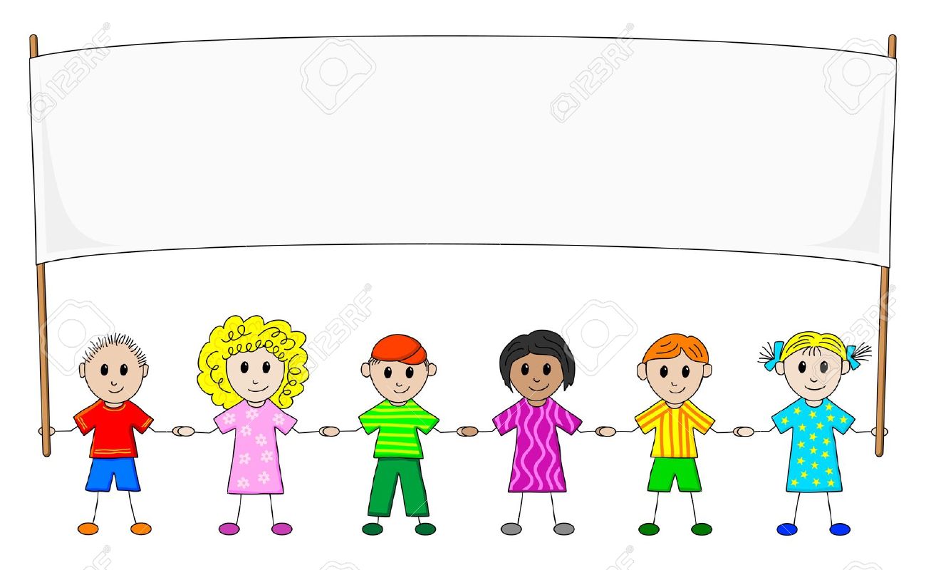 fila niños
