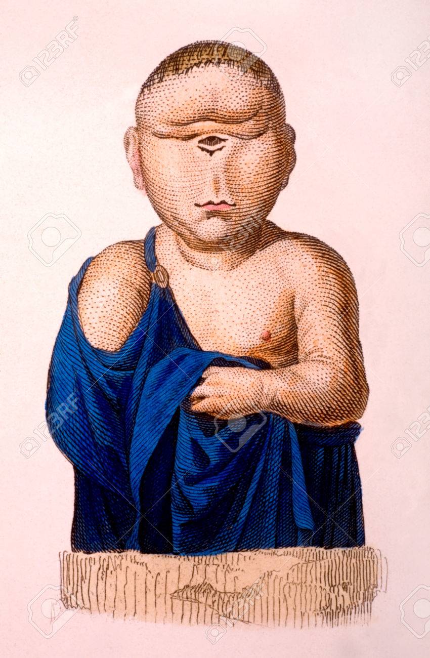 Gravure Victorienne D un Dessin Du Cyclope Image Restaurée Banque d images Gravure victorienne d un dessin du Cyclope Image restaurée numériquement partir d un milieu du 19e si¨cle Encyclopé