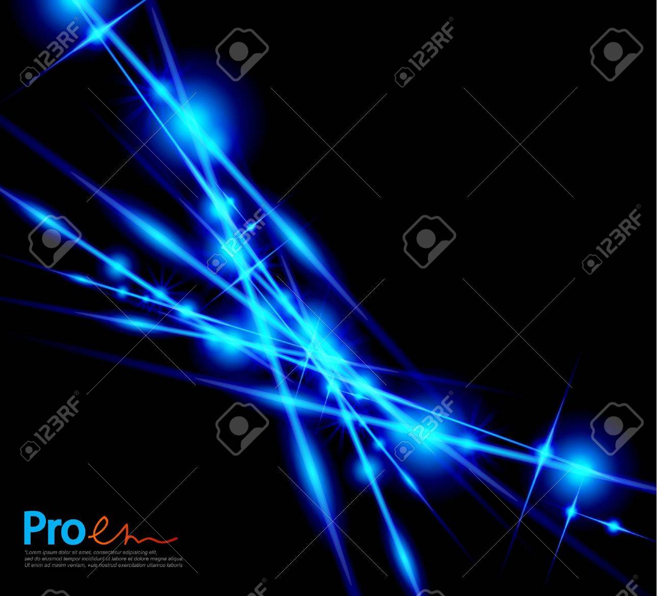 Blue Lightning Abstract Background Royalty Free Cliparts Vectors And Stock Illustration Image