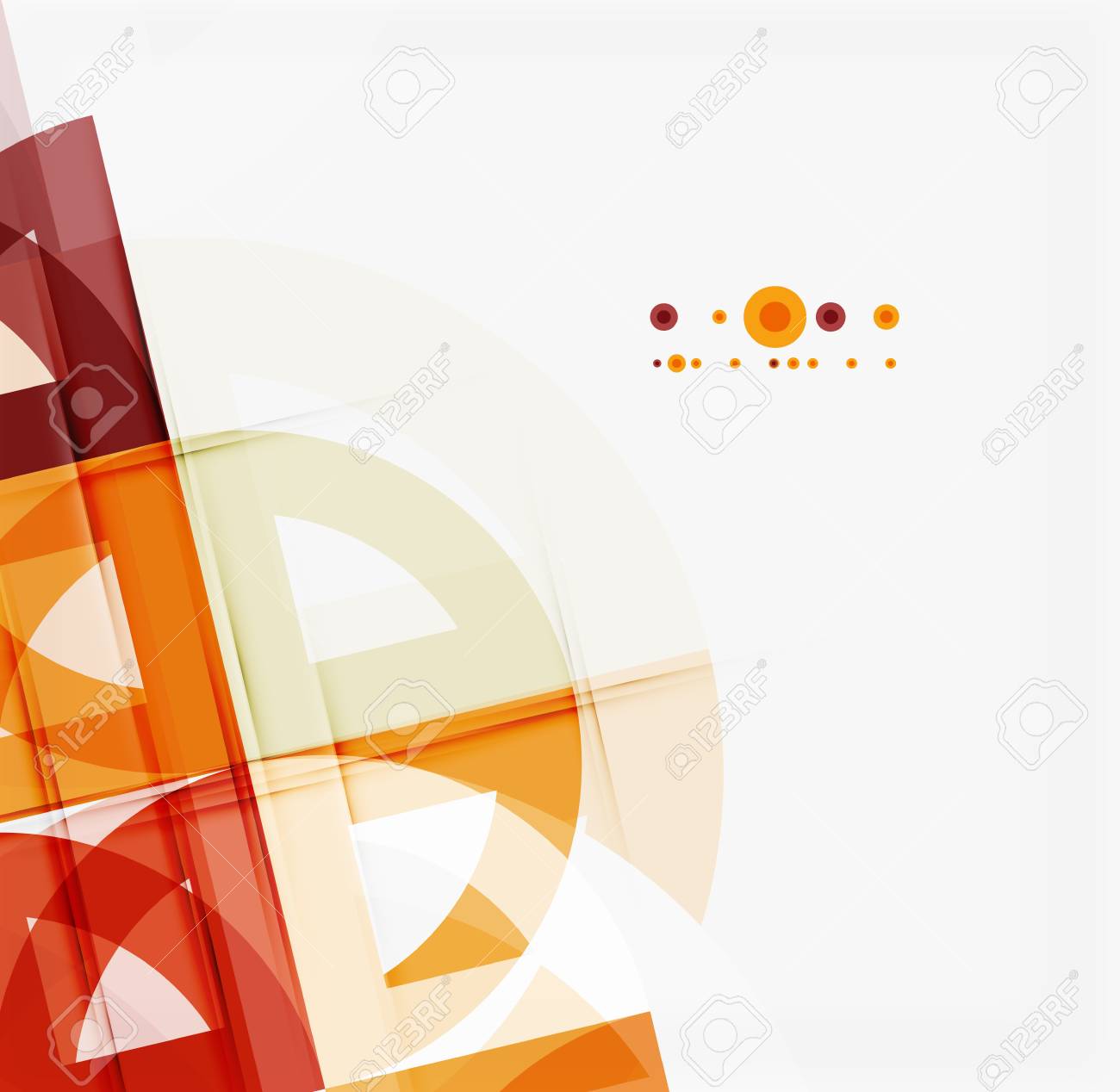 半円三角形パターン 抽象的なモザイクの背景 オンライン プレゼンテーションのウェブサイト要素または携帯アプリ カバー のイラスト素材 ベクタ Image