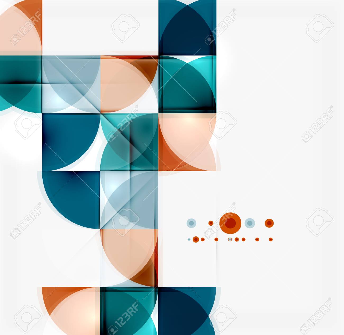 abstract mosaic background online presentation website element