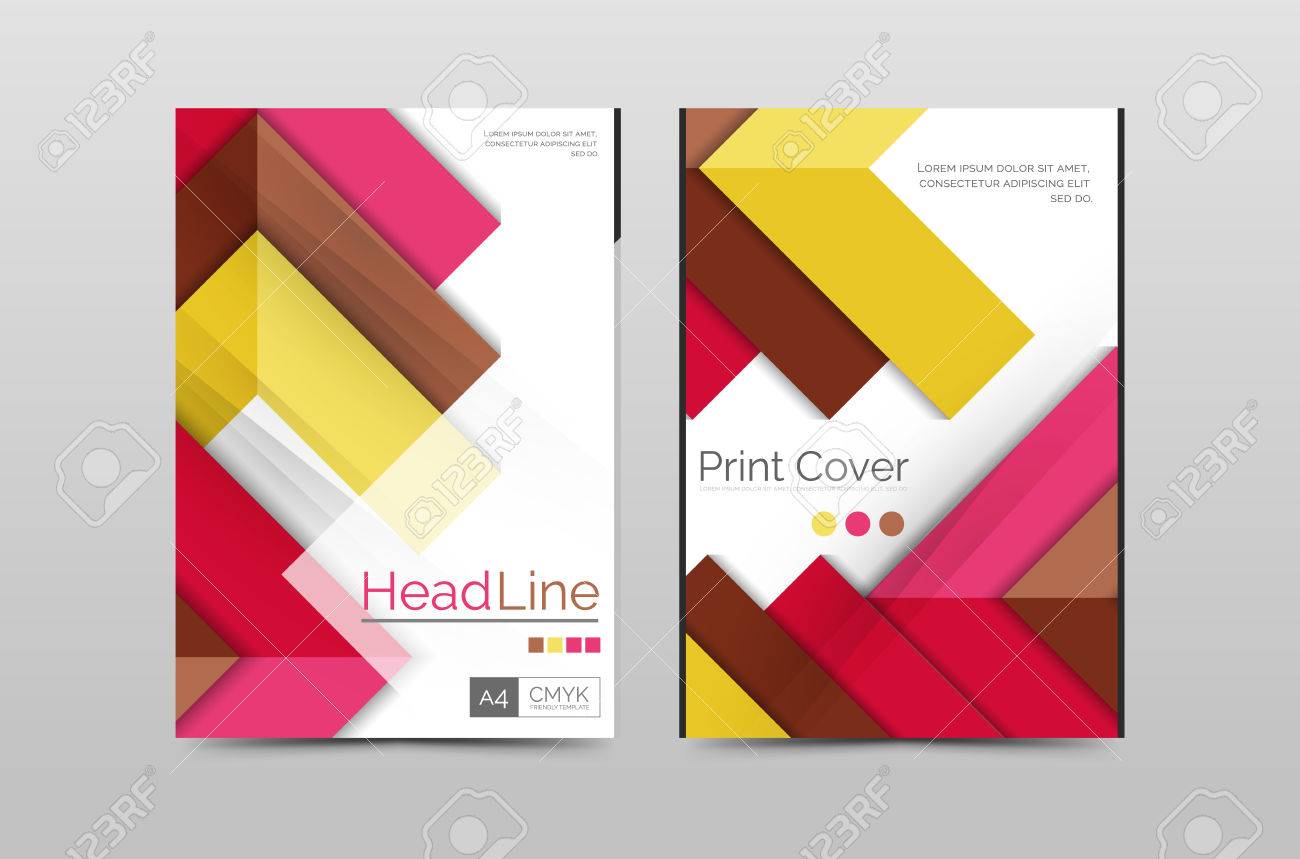 annual report cover page design templates