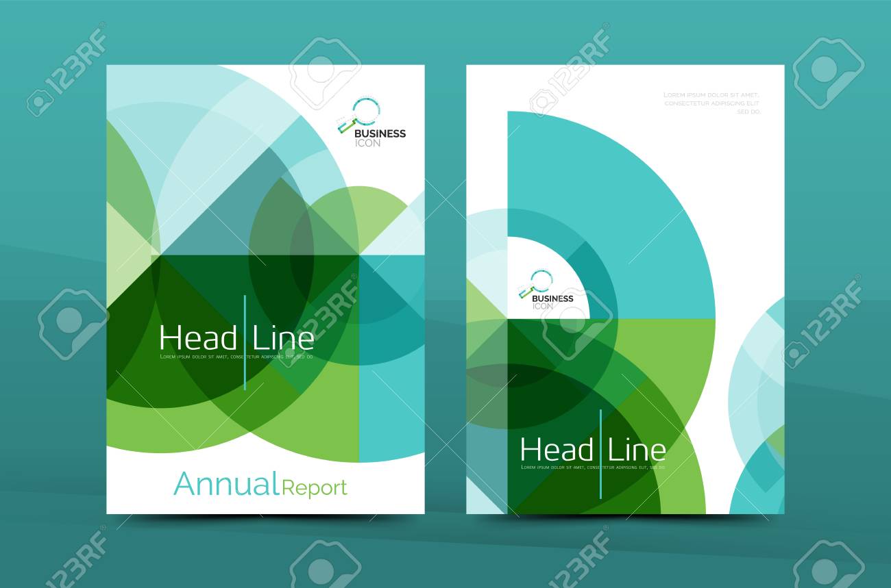 cover page design for annual report