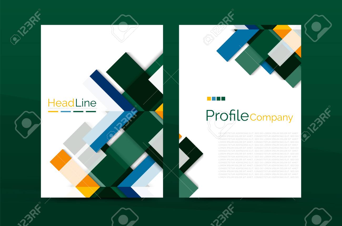 annual report cover page design templates