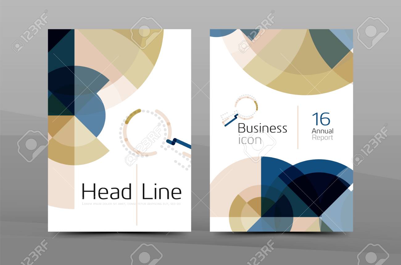 A4 annual report cover. Presentation book or magazine cover, brochure business layout - 59389396 A4 annual report cover. Presentation book or magazine cover, brochure business layout - 59389396