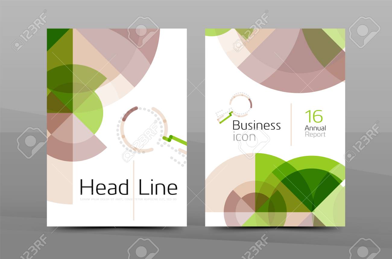 business cover page design brochure flyer layout abstract abstract cover page design