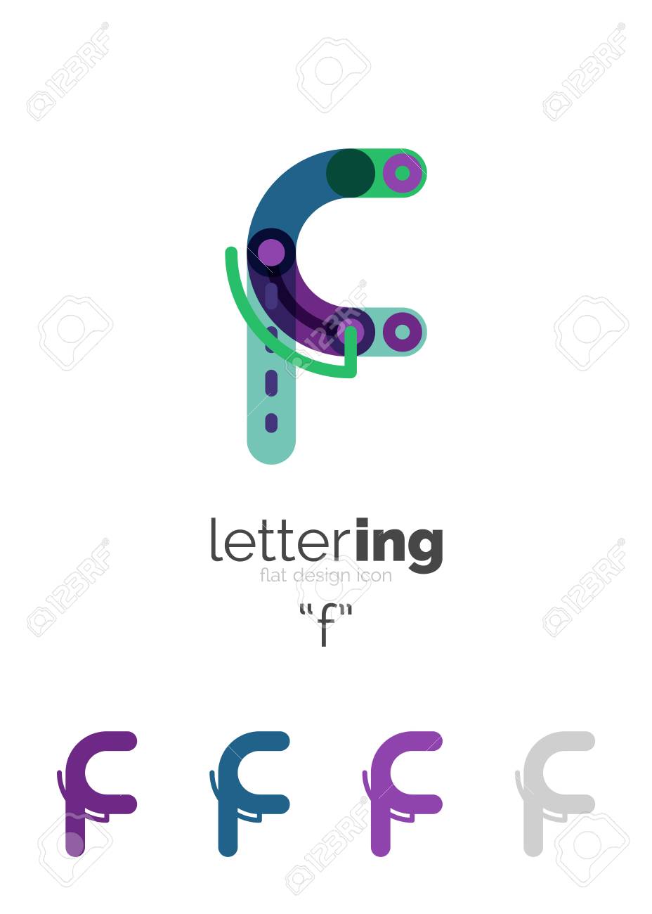 Cone Linear Negocio Carta Sobre Fundo Branco Conceito Nome Da Empresa Letras Iniciais Do Alfabeto Segmentos De Linha Fina Planas Ligados Uns Aos Outros Fio Industrial Plana Desenhos Animados Ou Desenho Do