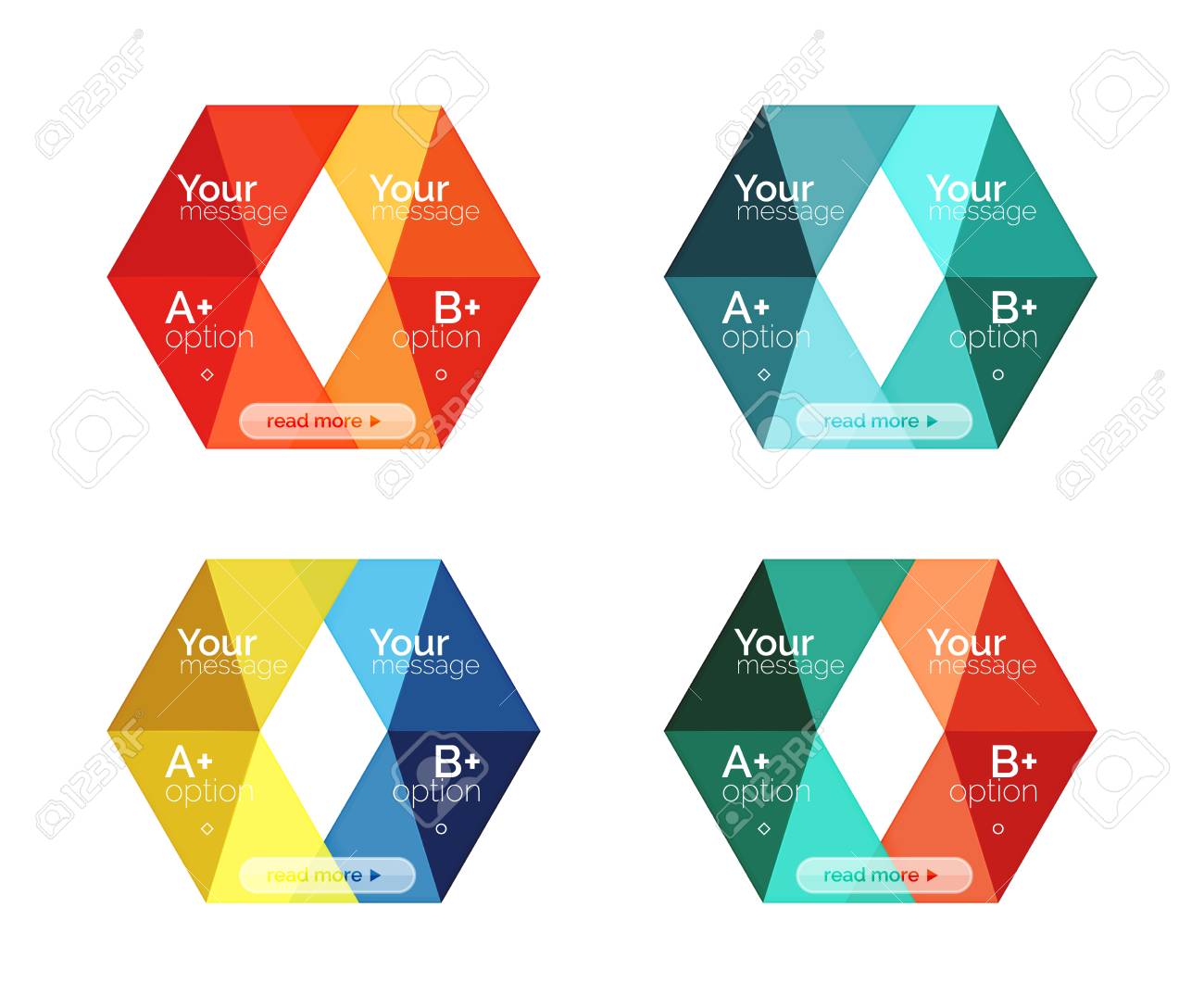 Conjunto De Modelos Infograficos De Opcoes De Seta De Vetor Fundos De Layout De Fluxo De Trabalho Diagrama Opcoes De Numeros Ou Design Web Ilustraciones Vectoriales Clip Art Vectorizado Libre De Derechos
