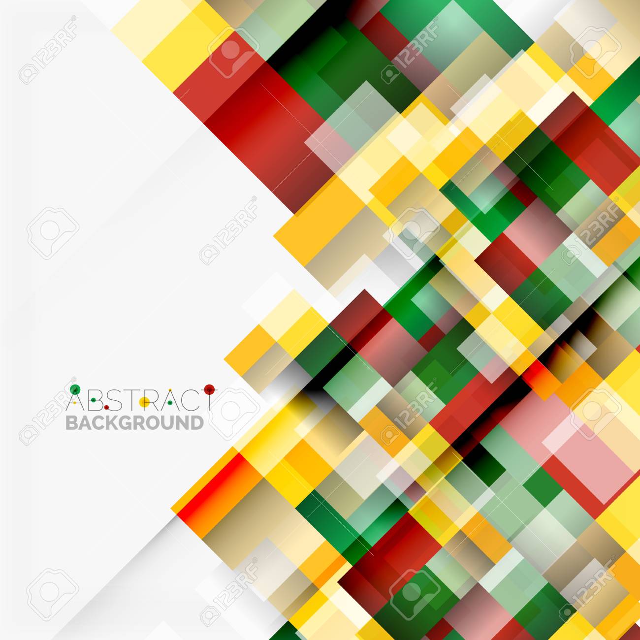 abstract vector blocks template design background simple geometric