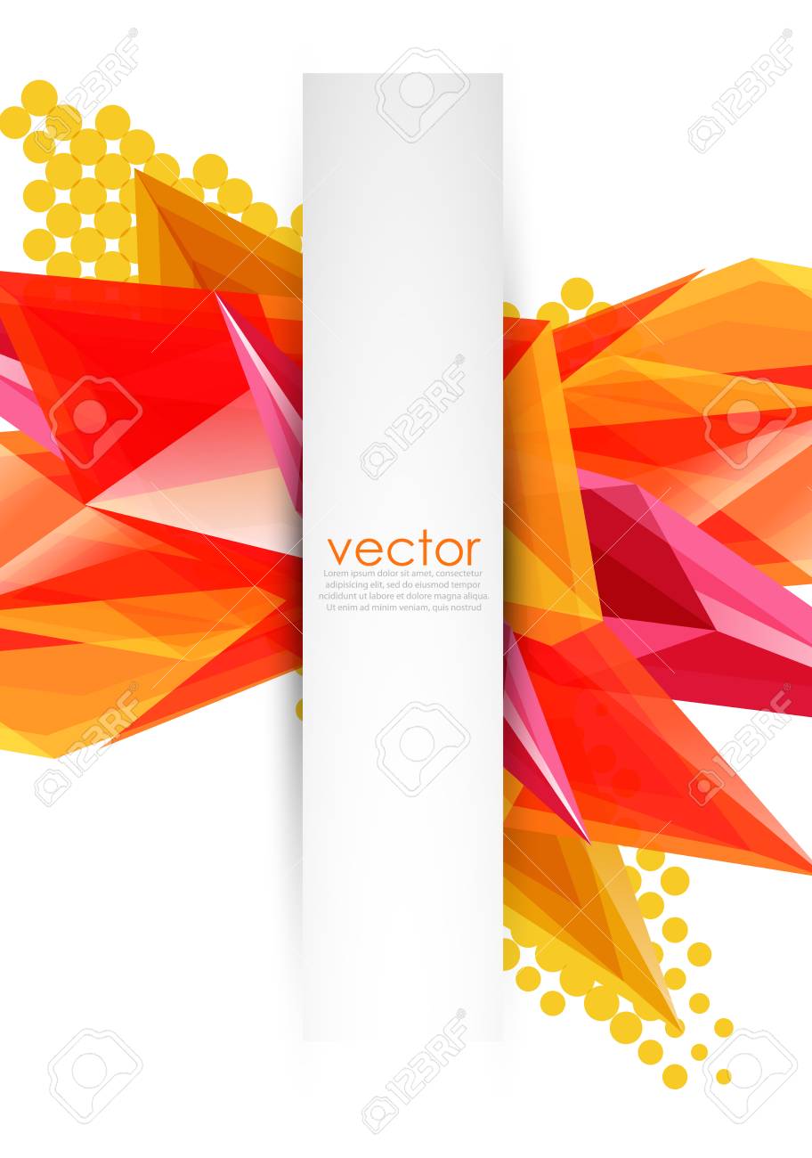colored glass crystals template royalty free cliparts vectors and