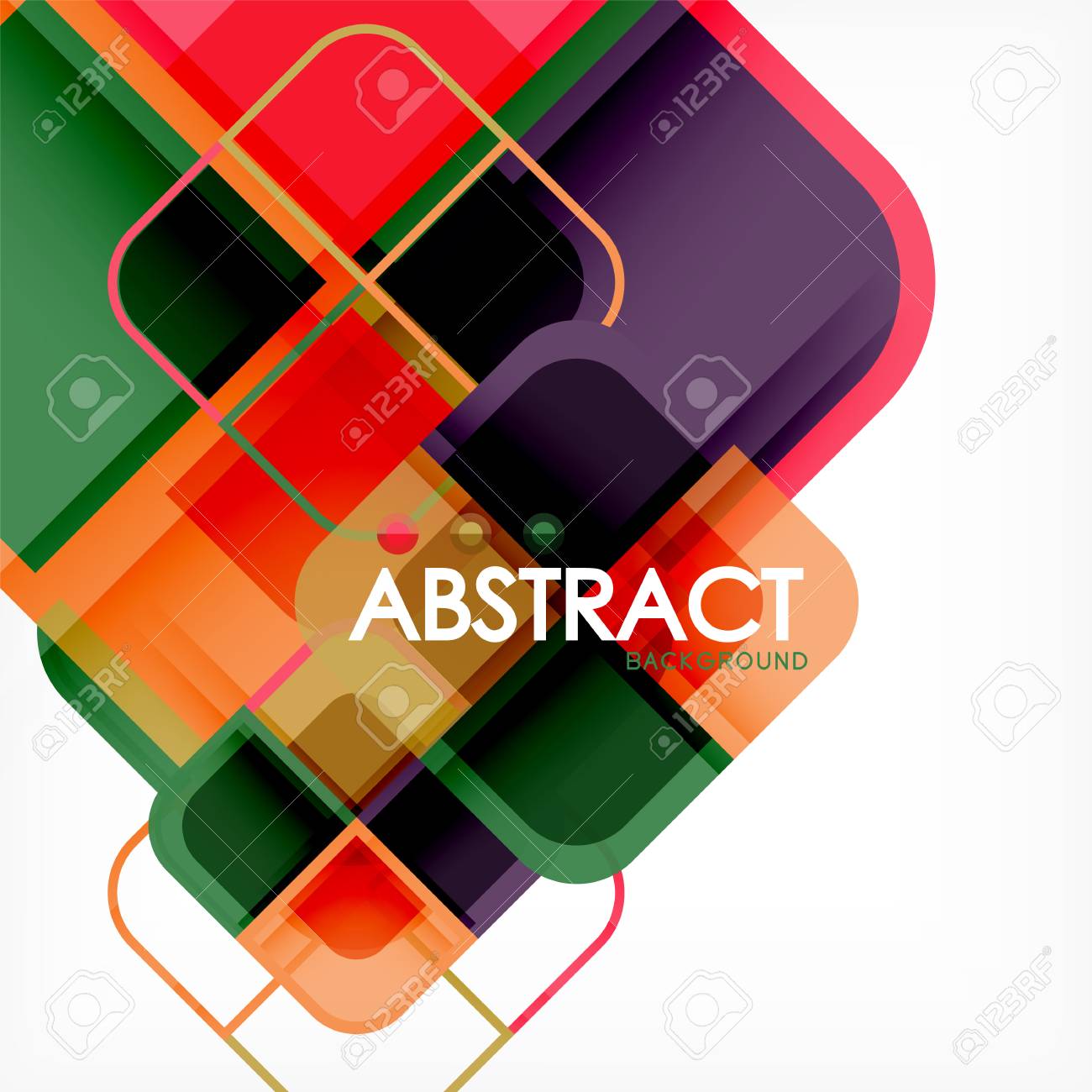 Square Geometric Abstract Background Paper Art Design For Cover Royalty Free Cliparts Vectors And Stock Illustration Image