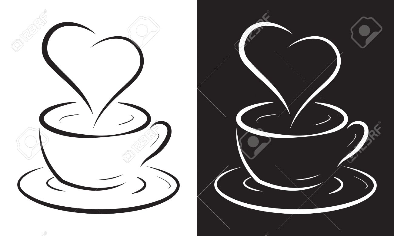 Coffee Cup Silhouette Vector Coffee Cup Silhouette Vector
