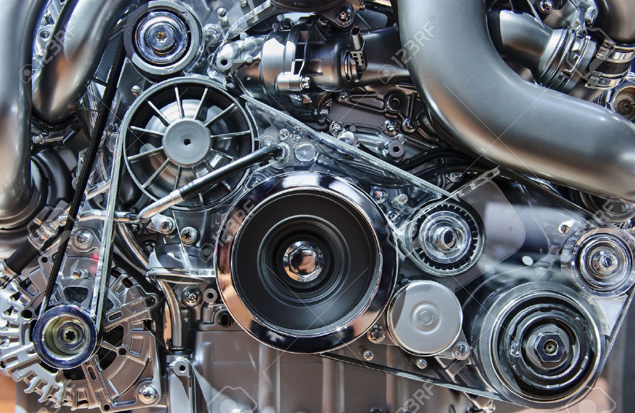car engine concept of