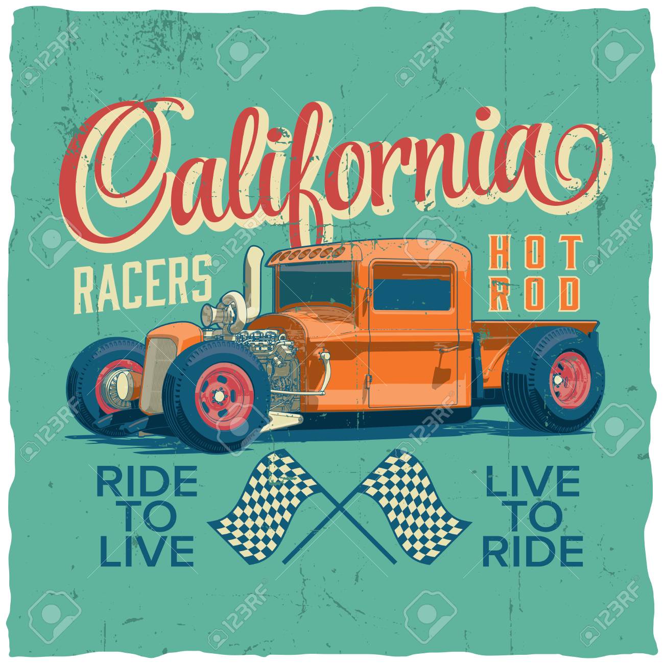 カリフォルニア レーサー ポスター T シャツ グリーティング カードのデザイン ベクトル イラスト のイラスト素材 ベクタ Image カリフォルニア レーサー ポスター T シャツ グリーティング カードのデザイン ベクトル イラスト のイラスト素材 ベクタ Image