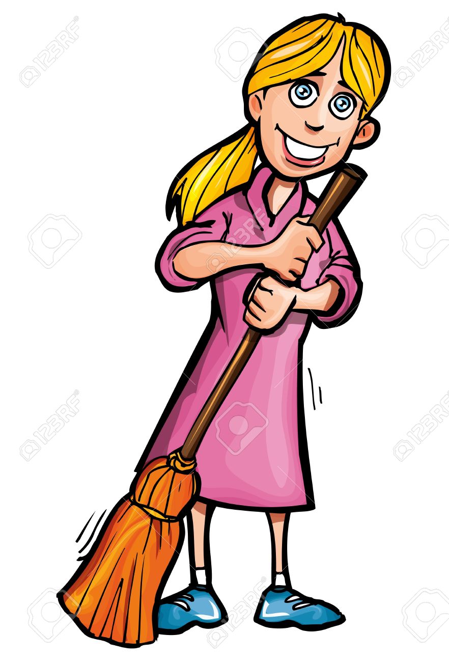 cleaner cartoon images