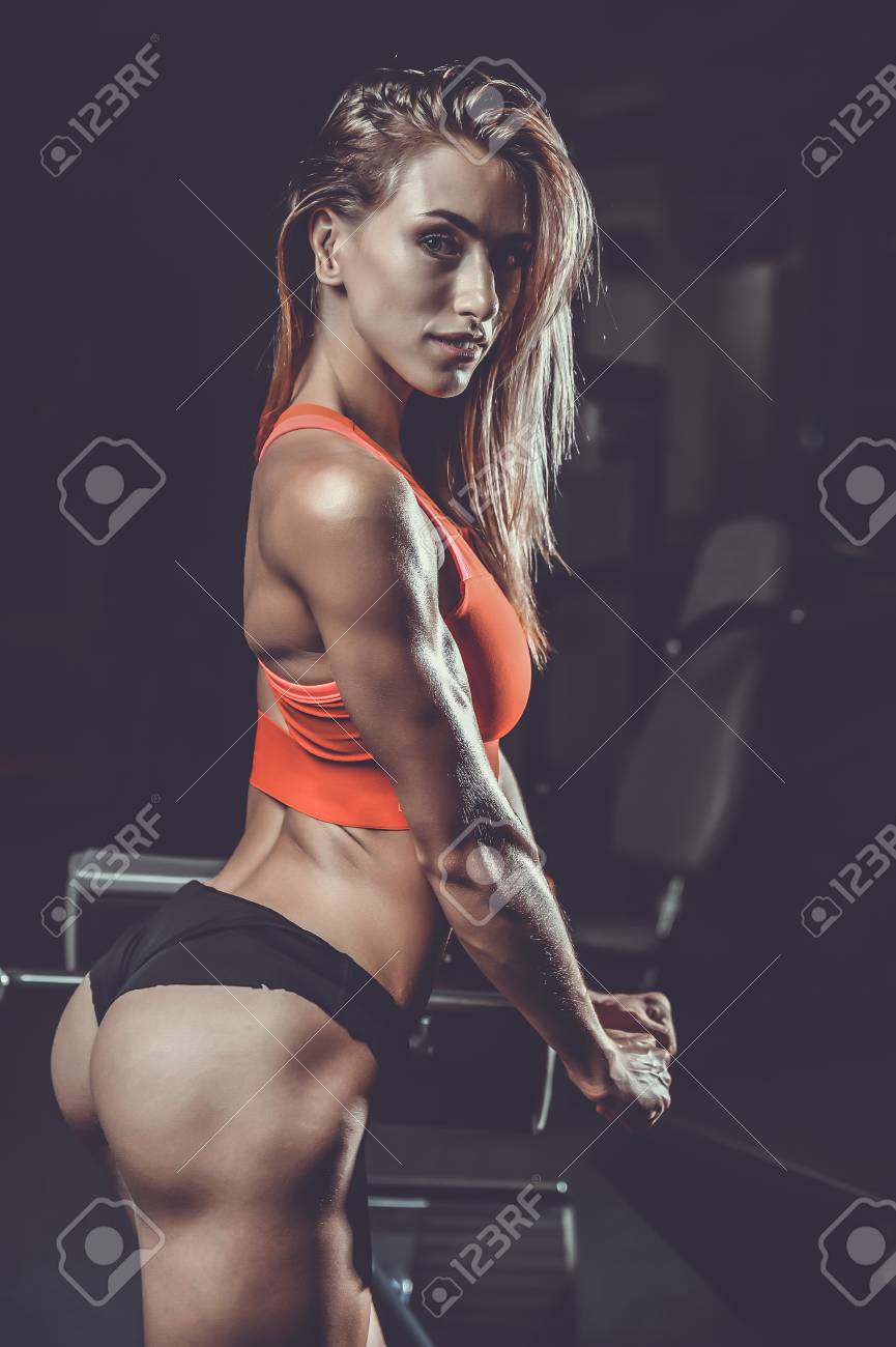 Weibliche Fitness-Modelldiät