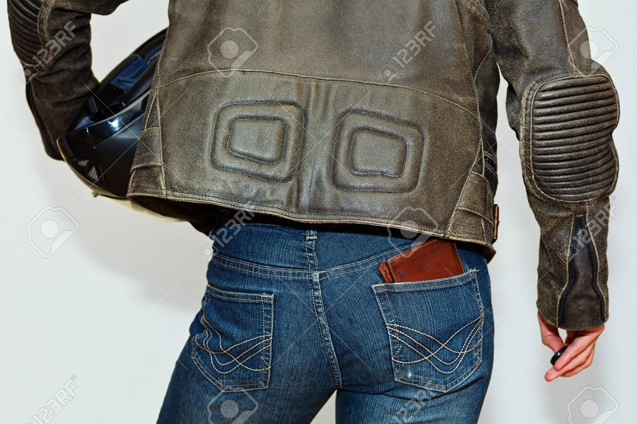 retro style motorcycle jacket