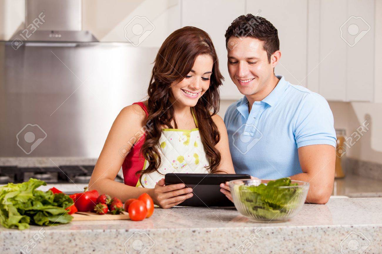 Gorgeous Housewife And Her Husband