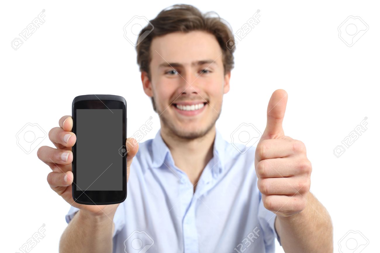 thumbs up stock photo