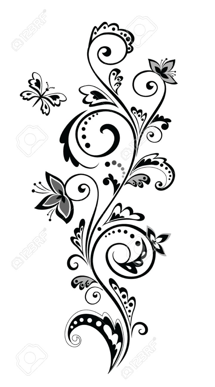 top flower images clipart black and white poinsettia border black and white