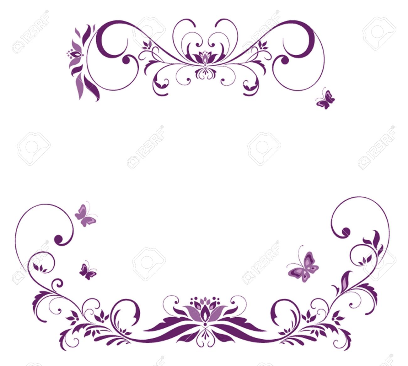 purple border design