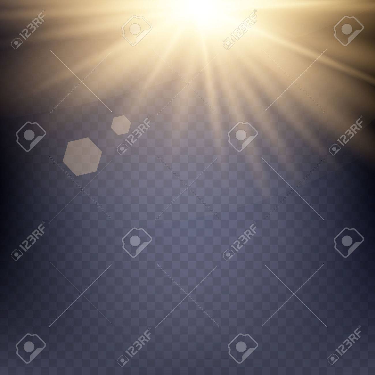 黄色の暖かい光効果 太陽光は 透明な背景にビームします ベクトルの図 のイラスト素材 ベクタ Image 黄色の暖かい光効果 太陽光は 透明な背景にビームします ベクトルの図 のイラスト素材 ベクタ Image