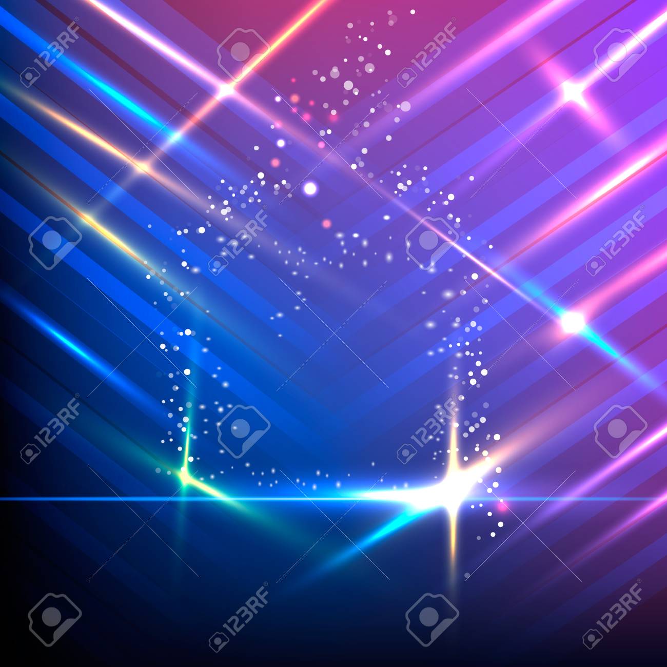 purple christmas card