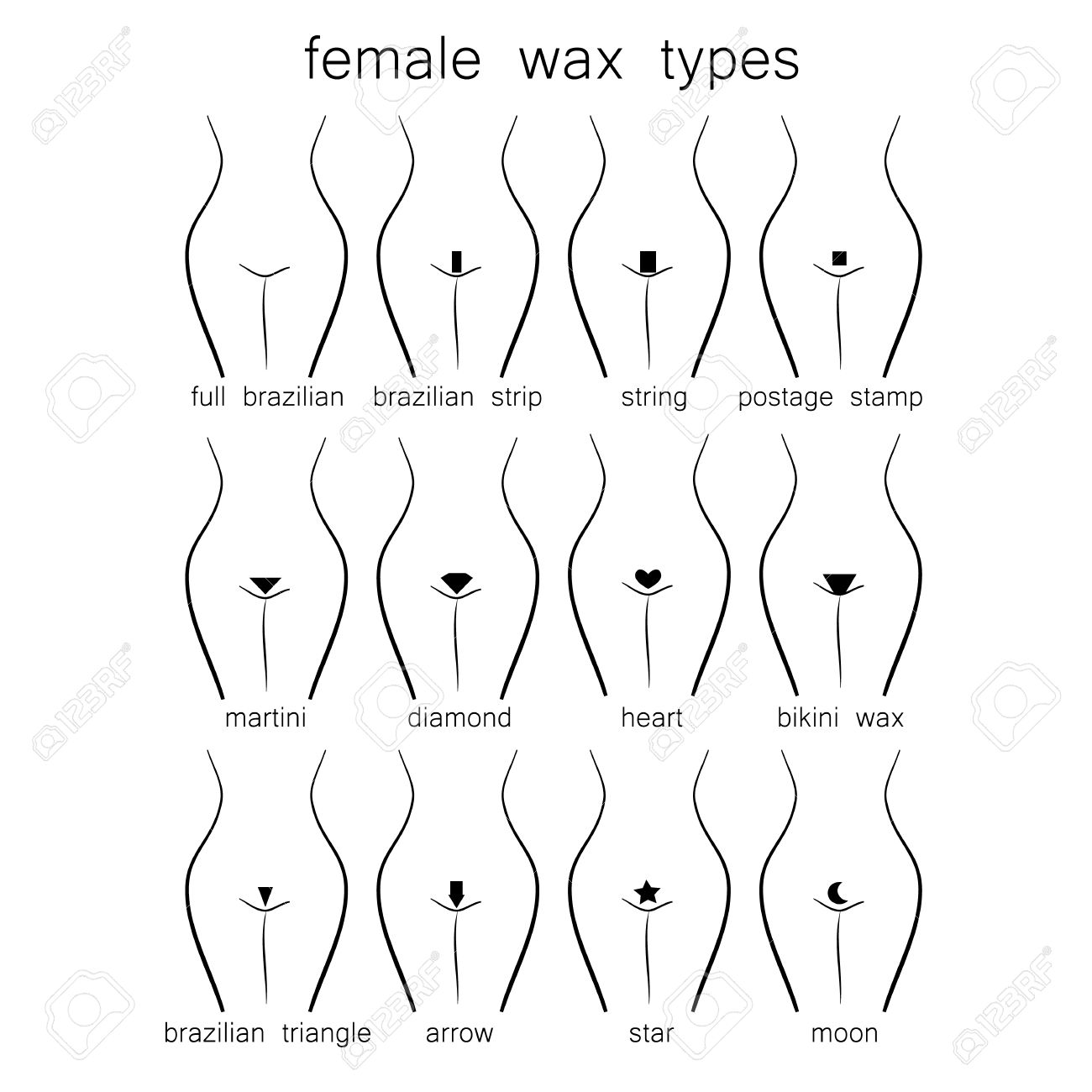 Depilación íntima Tipos De Depilacion Del Bikini Tipos De
