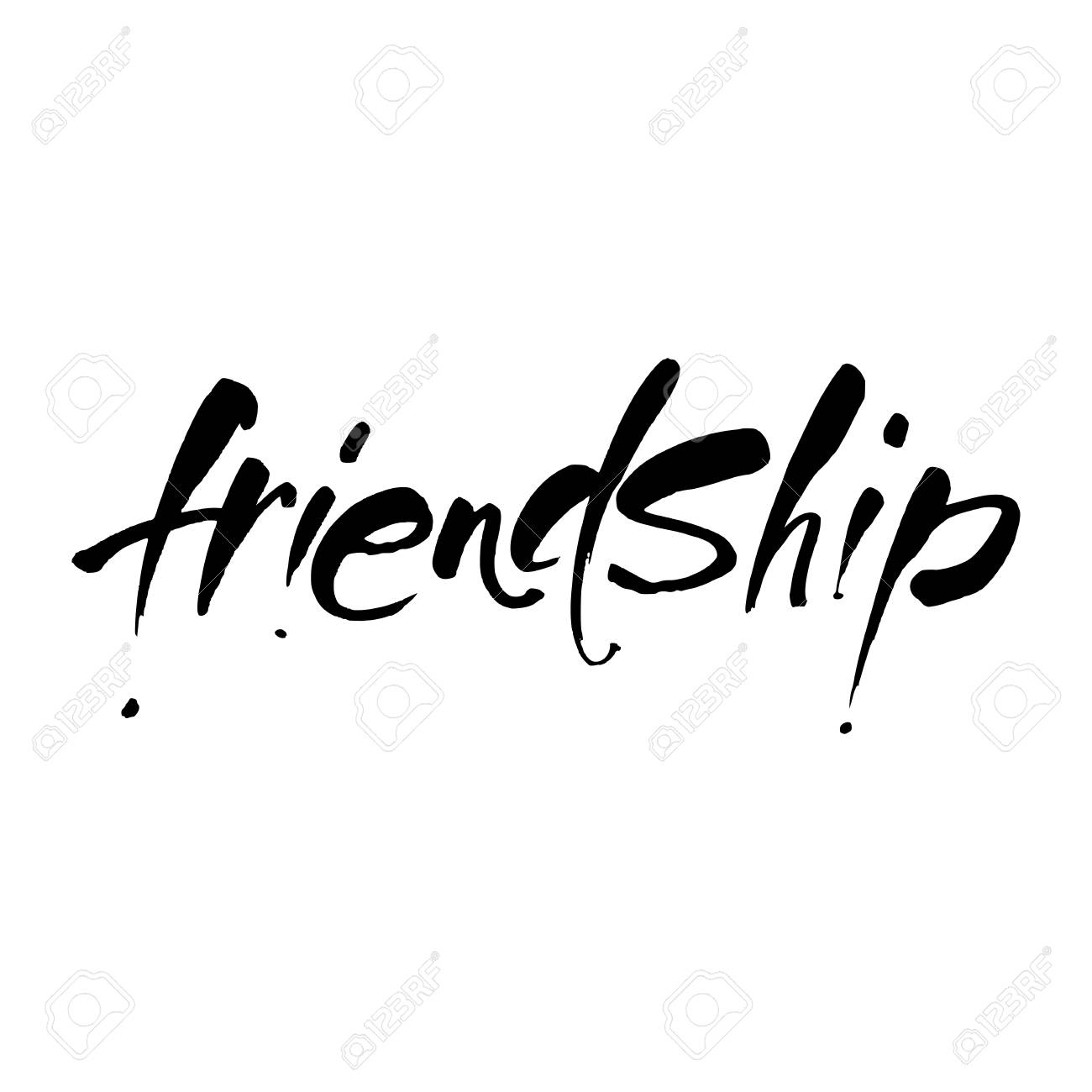 friendship logo design t shirt