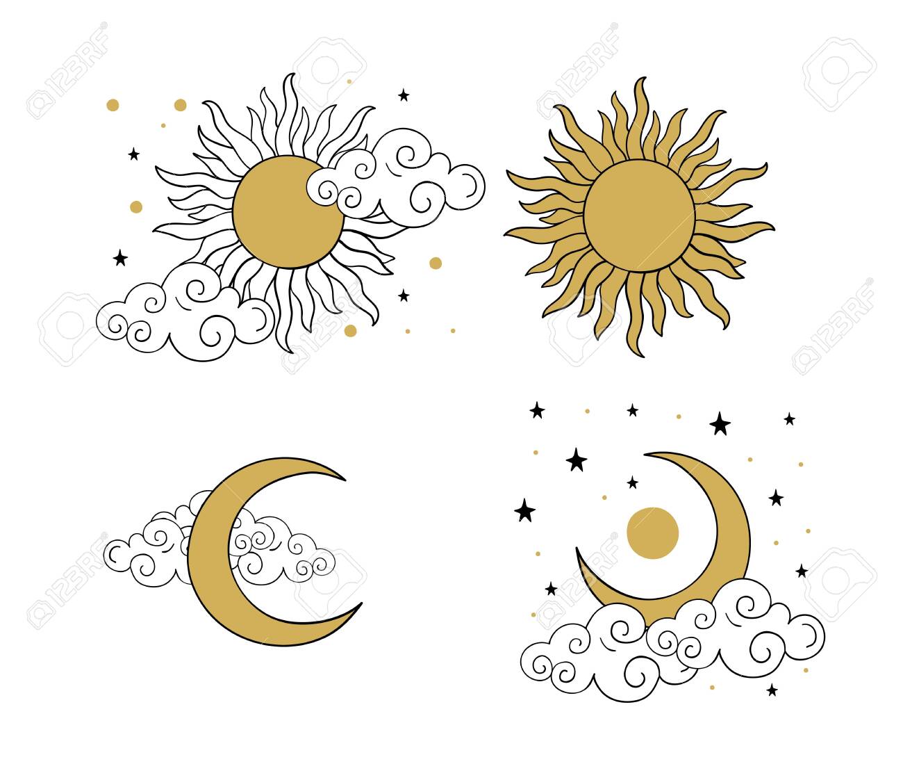 Sun and clouds tattoo by Kirk Budden - Tattoogrid.net | Cloud tattoo, Hand  tattoos, Tattoos, image size:1300x1122