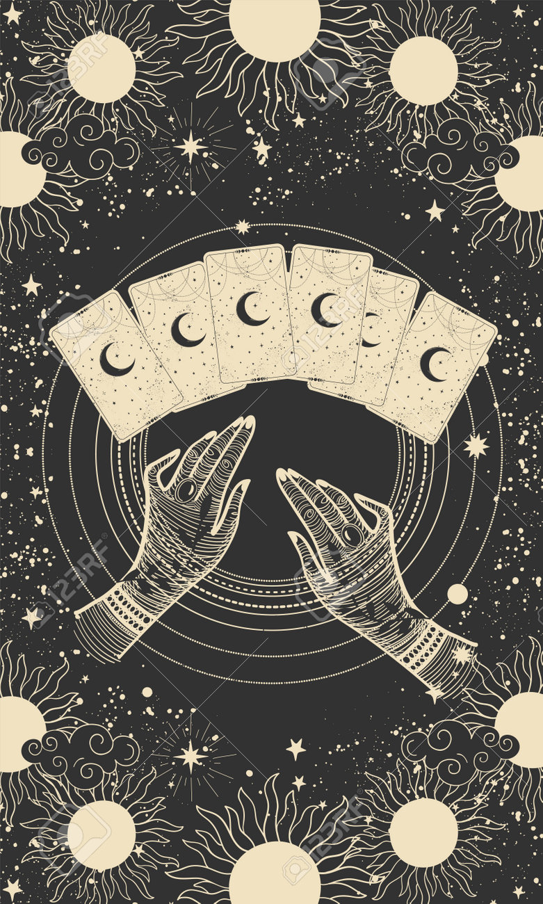 在庫2点✨金縁ver✨超美麗イラスト✨夜空と星の魔法の庭の神秘の