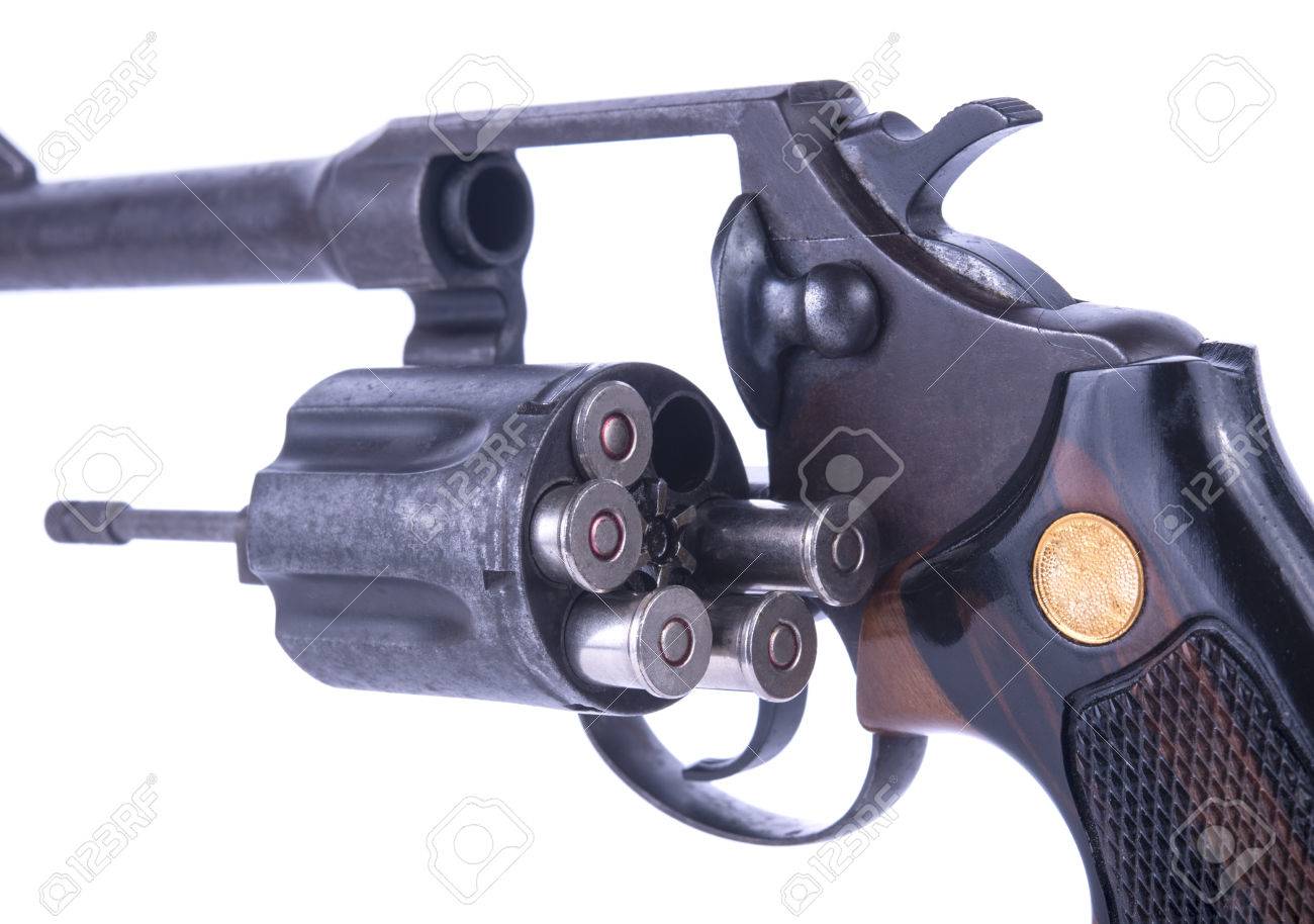 Closeup Shot Of 38 Revolver Handgun S Bullets In The Storage Stock Photo Picture And Royalty Free Image Image