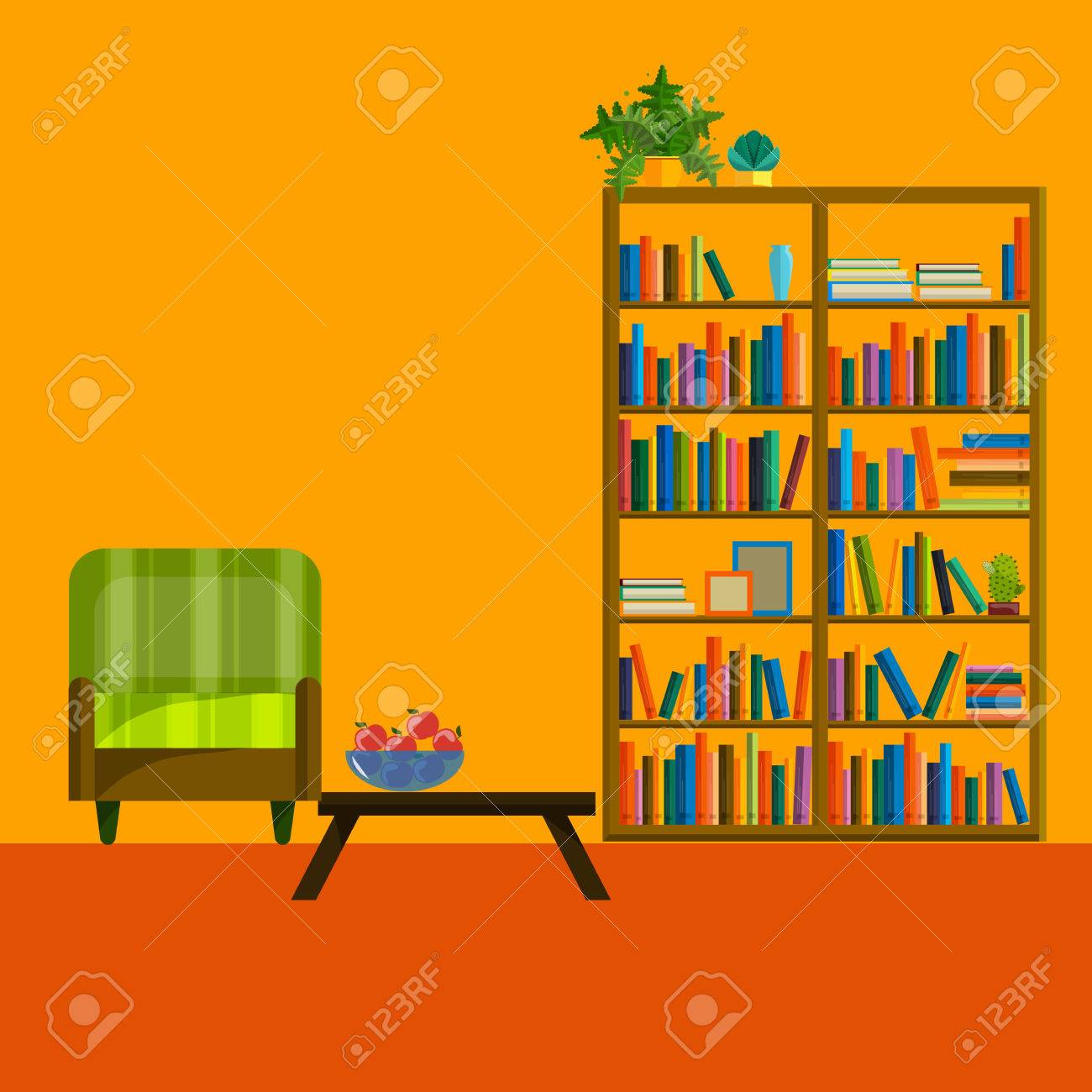 Wohnzimmer Inter. Moderne Flacharchitektur Wohnzimmer Illustration ... Wohnzimmer Inter. Moderne Flacharchitektur Wohnzimmer Illustration ...