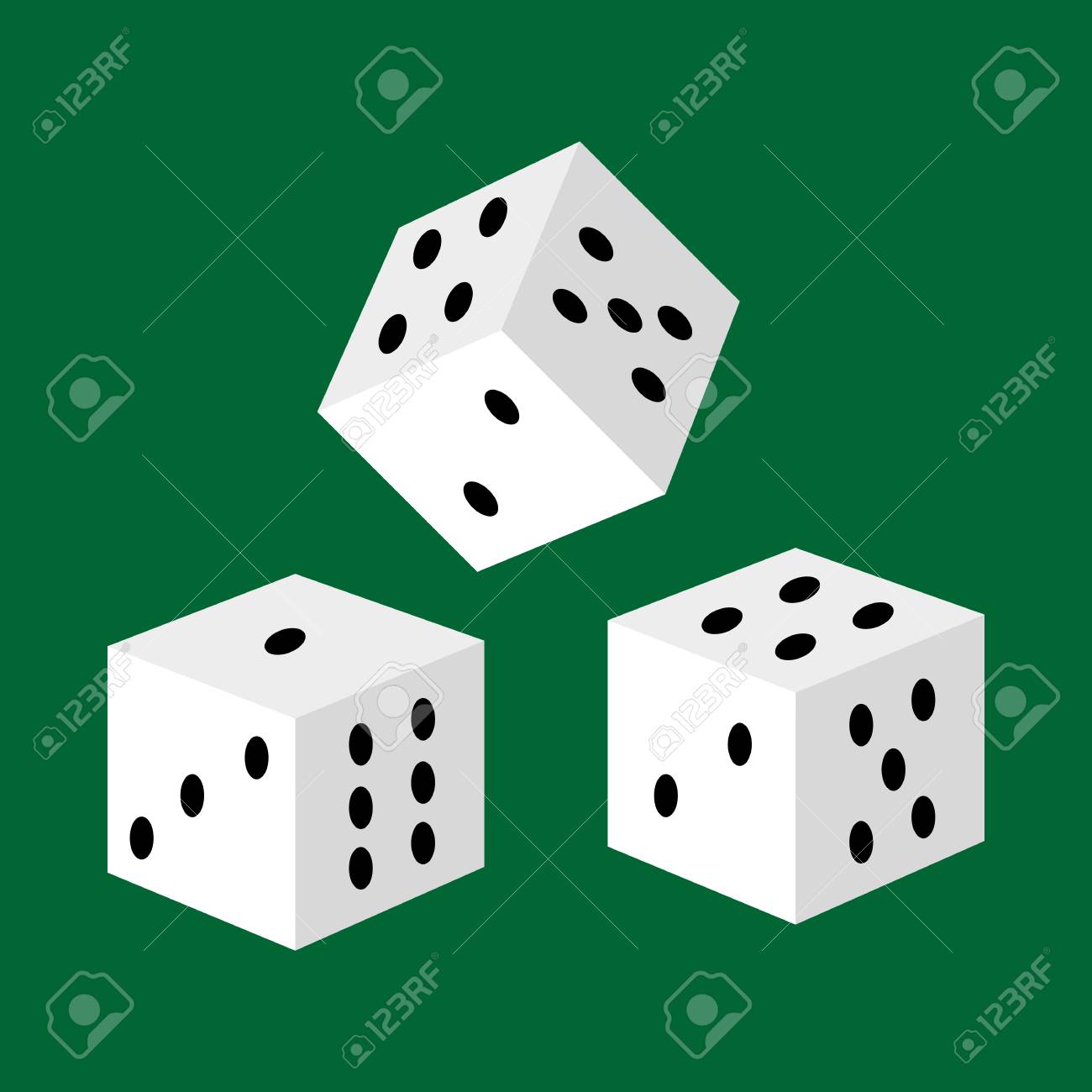 consumirse Sinis Cabecear Juego De Dados Blancos Para Casino, Riesgo Y éxito Jugando Juego De Ocio Aislado Ilustración Vectorial, Número De Suerte Tres Para Tomar Premio Ilustraciones Svg, Vectoriales, Clip Art Vectorizado Libre De Derechos. consumirse Sinis Cabecear Juego De Dados Blancos Para Casino, Riesgo Y éxito Jugando Juego De Ocio Aislado Ilustración Vectorial, Número De Suerte Tres Para Tomar Premio Ilustraciones Svg, Vectoriales, Clip Art Vectorizado Libre De Derechos.