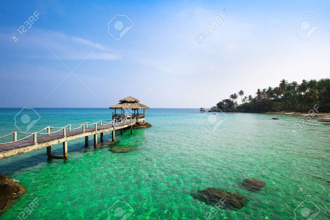 Plage Paradisiaque Sur Lîle De Koh Kood Thaïlande