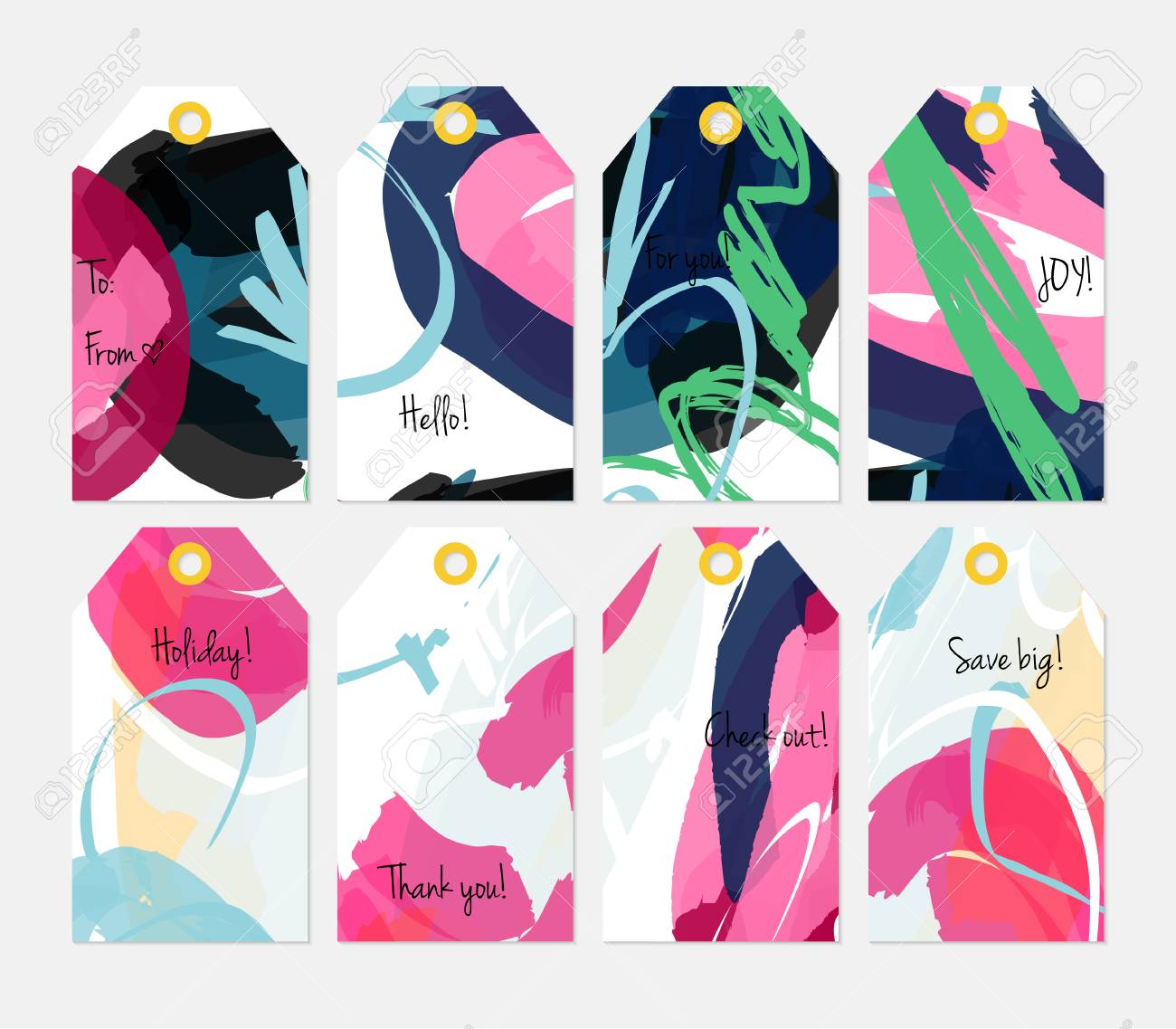 Hand Drawn Creative Tags. Universal Shopping, Sales, Advertising Within Universal Label Templates Hand Drawn Creative Tags. Universal Shopping, Sales, Advertising Within Universal Label Templates
