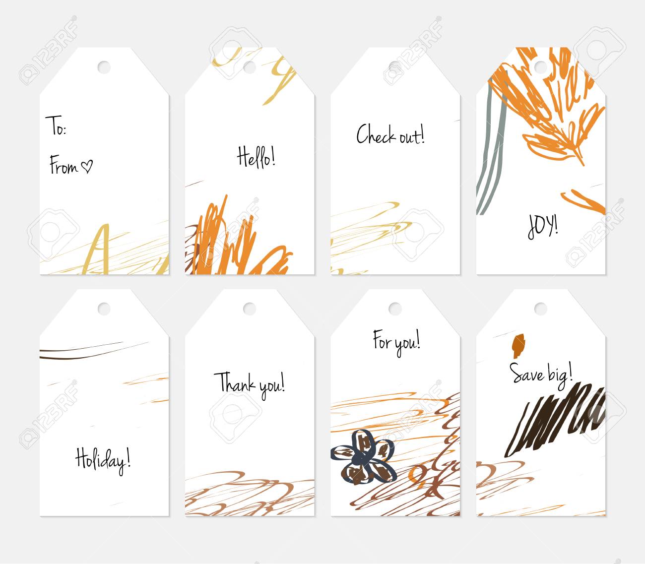 Hand Drawn Creative Tags. Universal Shopping, Sales, Advertising Within Universal Label Templates Hand Drawn Creative Tags. Universal Shopping, Sales, Advertising Within Universal Label Templates