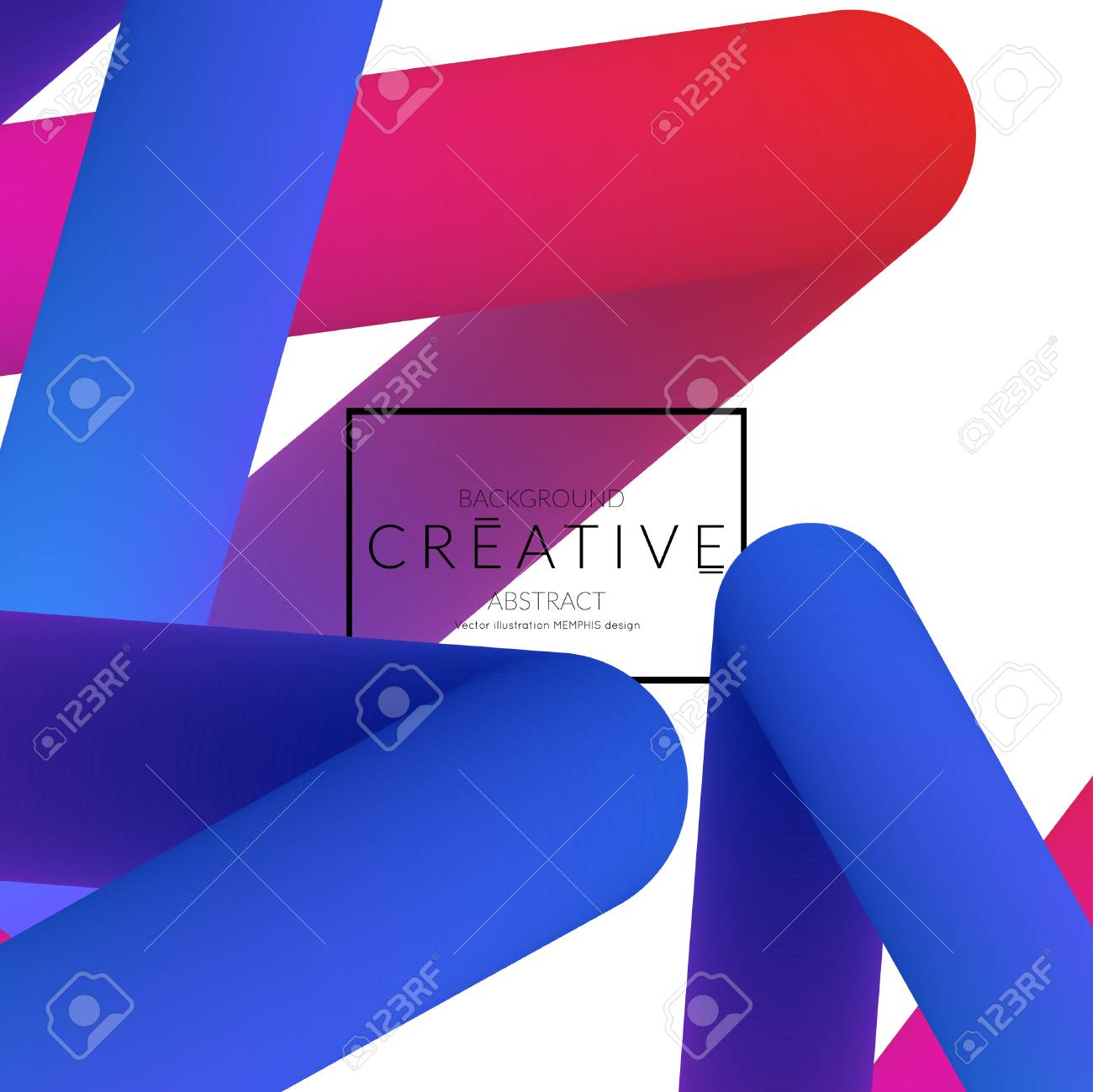 abstract 3d liquid fluid color shape creative modern square