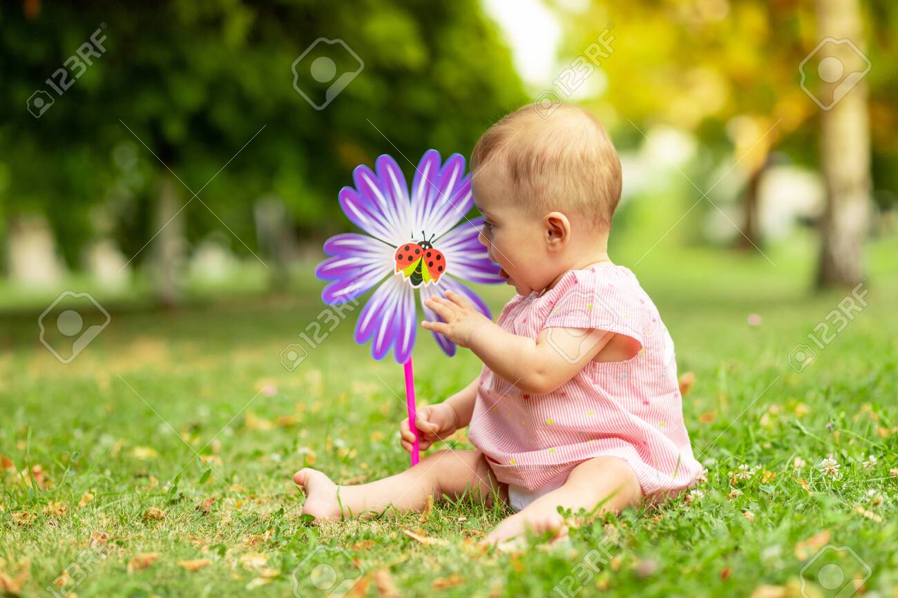 7 month old baby walking