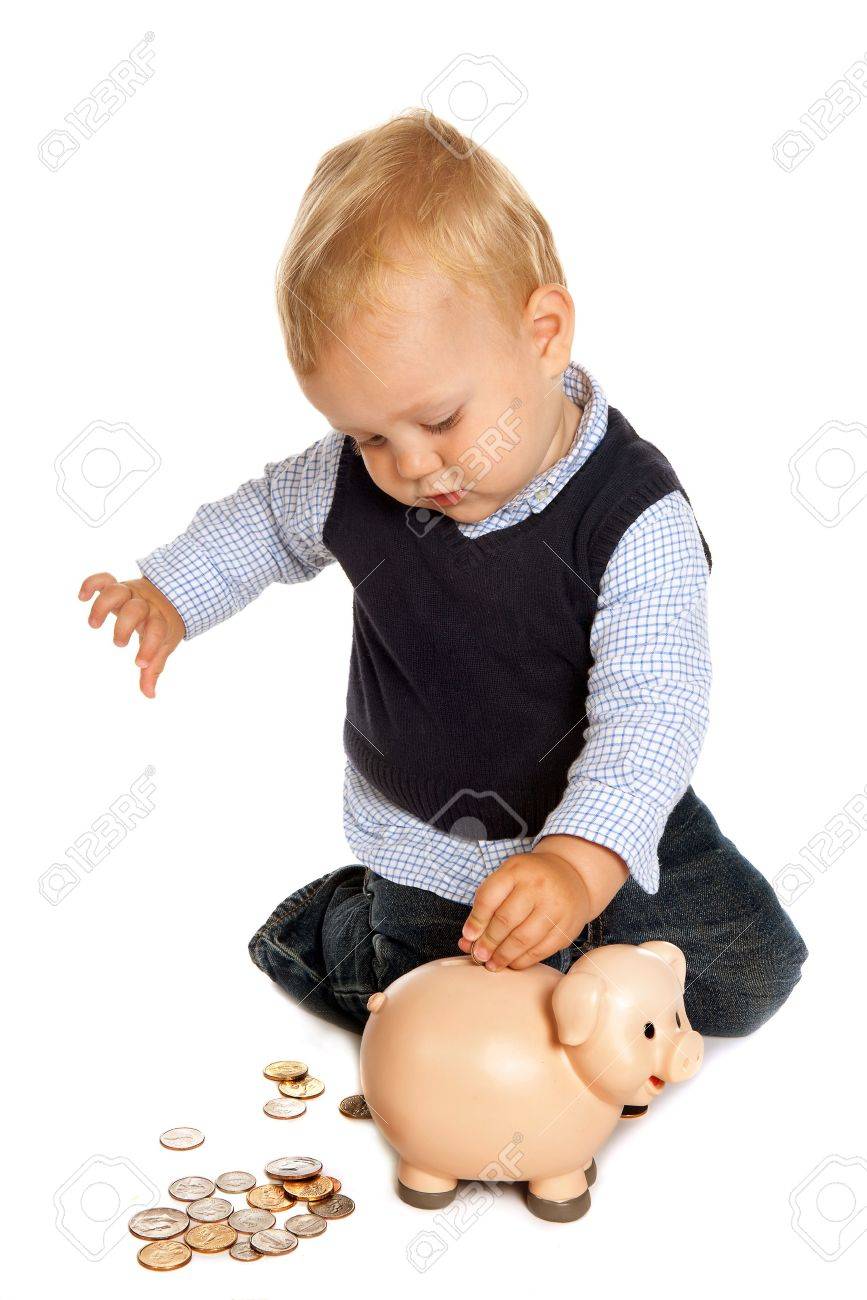 toddler boy piggy bank