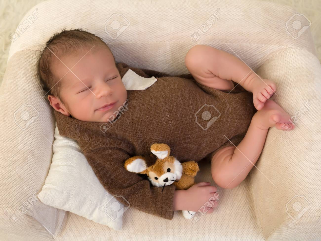 mixed race newborn