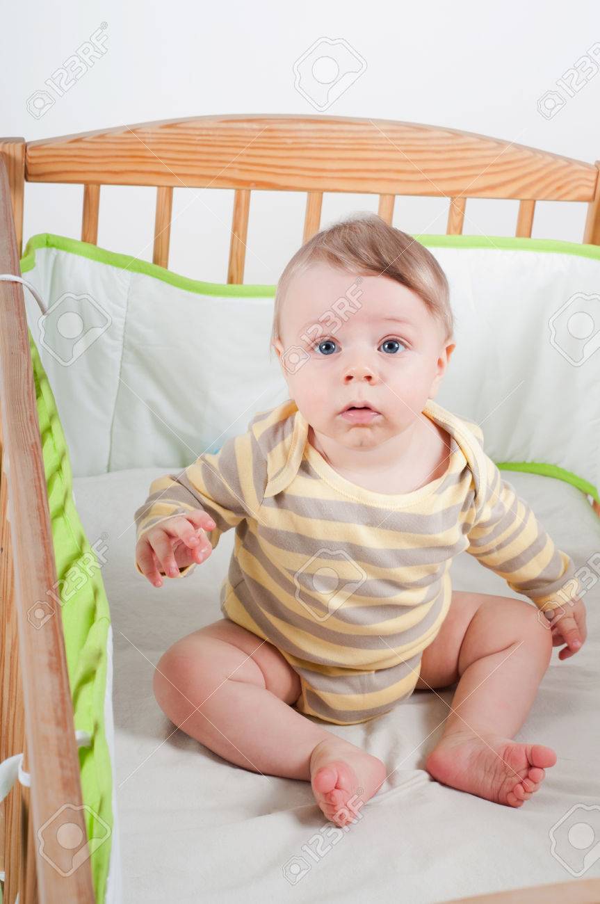 baby in cradle
