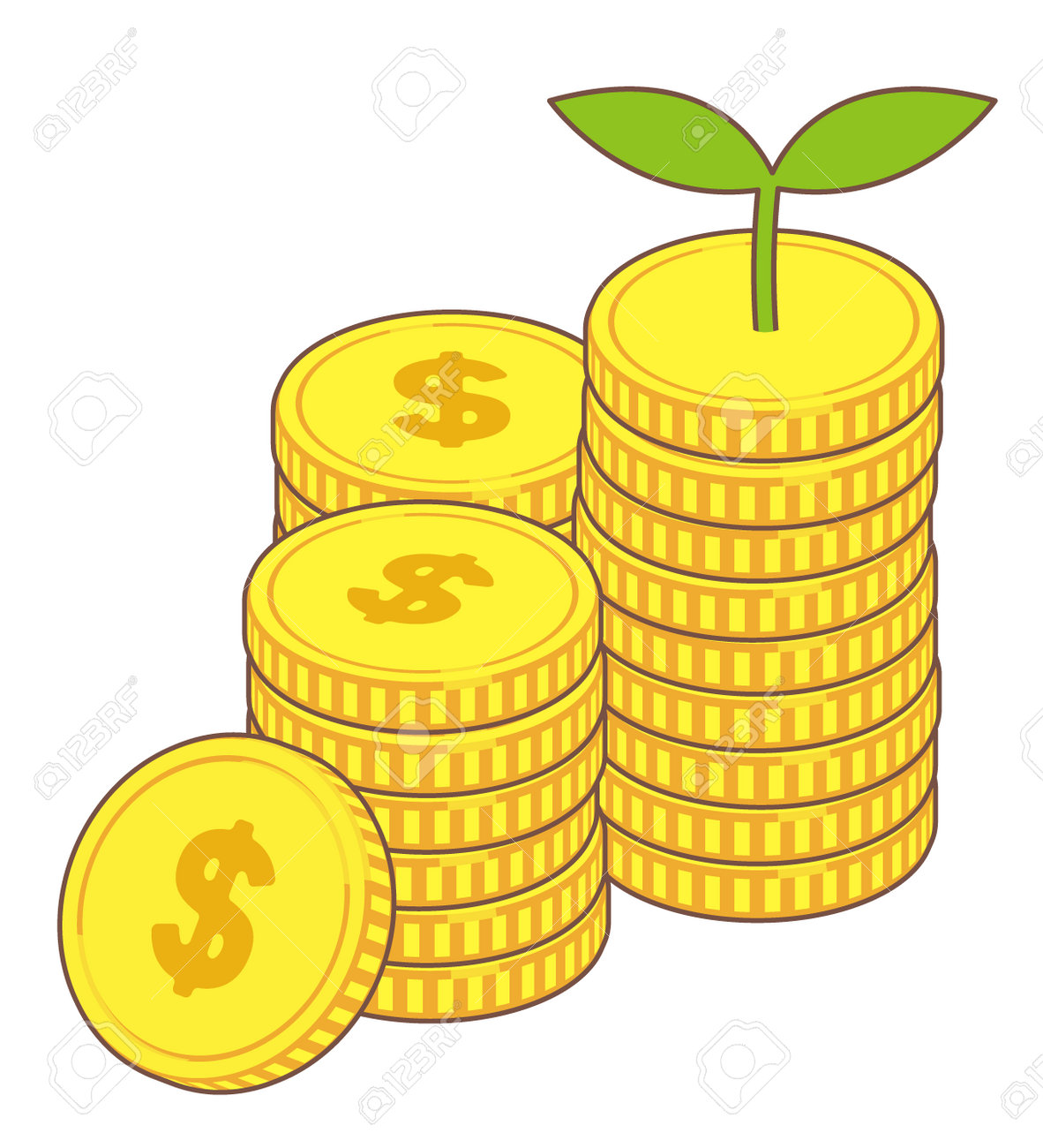 マークのコインタワーのイラストのイラスト素材・ベクター Image 208283792