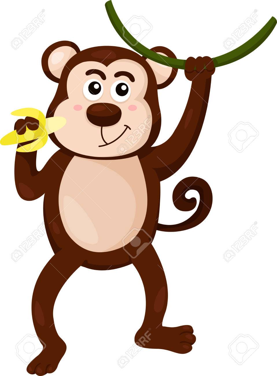 Illustrator Of Monkey Royalty Free Cliparts Vectors And Stock Illustration Image
